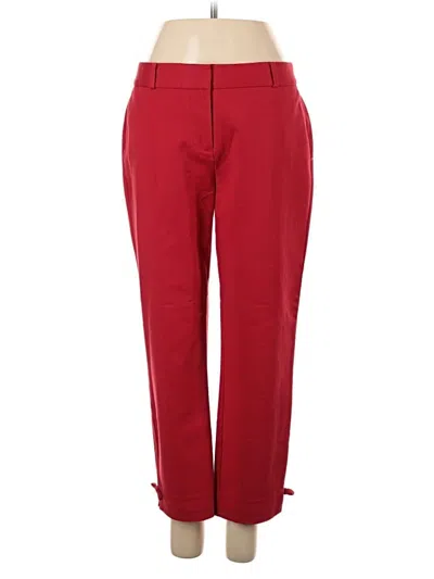 Pre-owned Kate Spade New York Casual Pants In Red