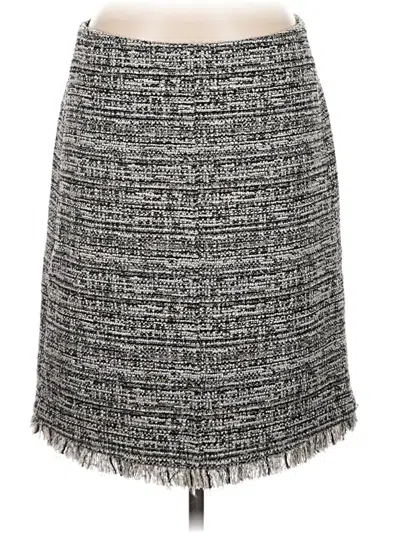 Pre-owned Kate Spade New York Casual Skirt In Gray