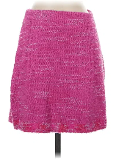 Pre-owned Kate Spade New York Casual Skirt In Pink