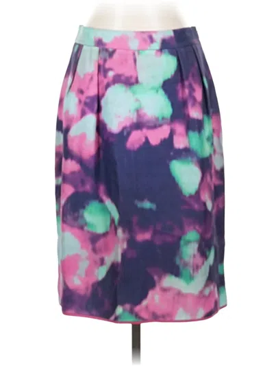 Pre-owned Kate Spade New York Casual Skirt In Purple