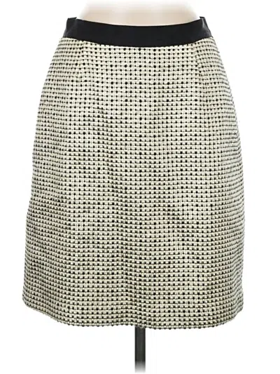 Pre-owned Kate Spade New York Casual Skirt In Silver