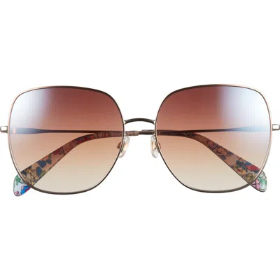 Kate Spade New York Charli 59mm Gradient Square Sunglasses