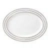 Kate Spade Charlotte St Oval Platter In Gray