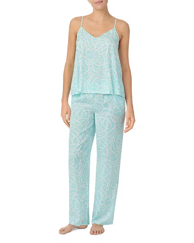 Kate Spade New York Charmeuse Cami Pajama Set In String Of Pearls