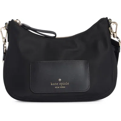 Kate Spade New York Chelsea Recycled Polyamide Crossbody Bag In Black