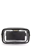 Kate Spade New York Clear Belt Bag In Clear/black