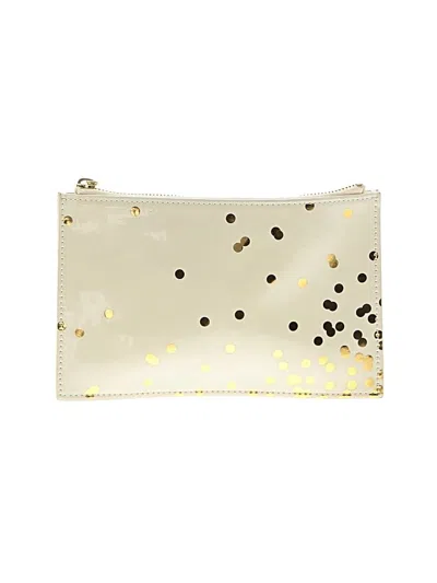 Pre-owned Kate Spade New York Clutch In Gold