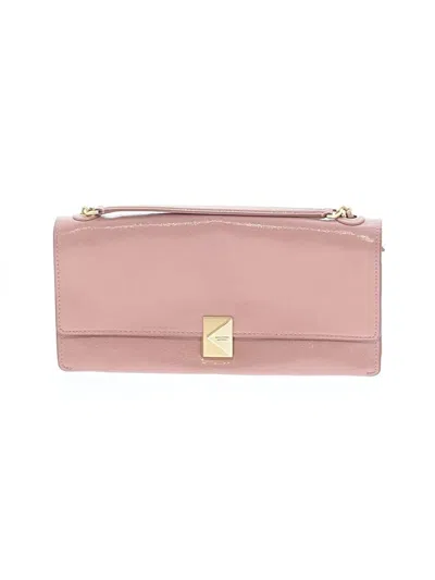 Pre-owned Kate Spade New York Clutch In Pink