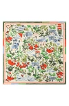 Kate Spade New York Coastal Scene Silk Square Scarf
