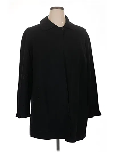 Pre-owned Kate Spade New York Coat In Black