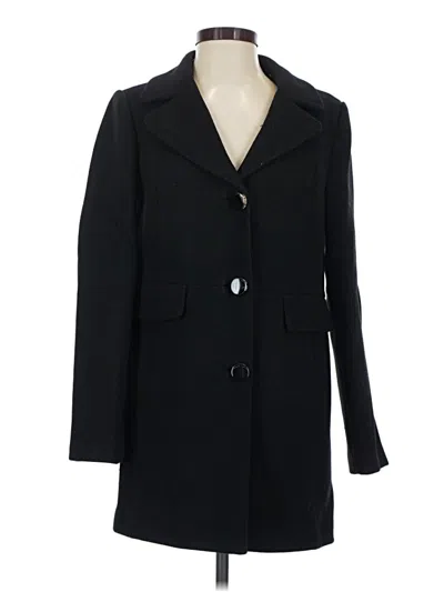 Pre-owned Kate Spade New York Coat In Black