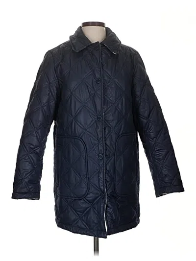 Pre-owned Kate Spade New York Coat In Blue