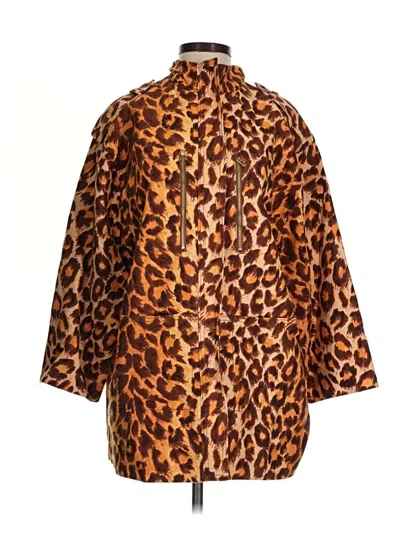 Pre-owned Kate Spade New York Coat In Brown