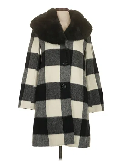Pre-owned Kate Spade New York Coat In Gray
