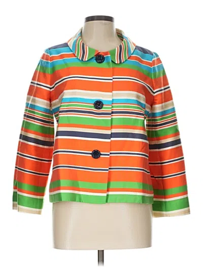 Pre-owned Kate Spade New York Coat In Orange