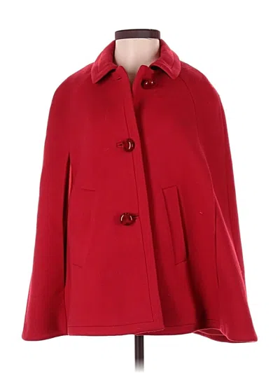 Pre-owned Kate Spade New York Coat In Red