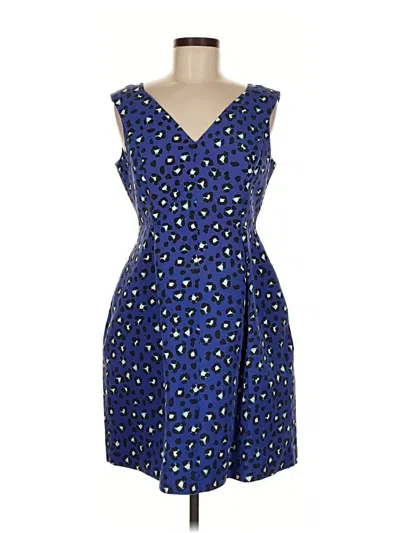 Pre-owned Kate Spade New York Cocktail Dress In Blue