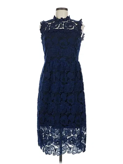 Pre-owned Kate Spade New York Cocktail Dress In Blue