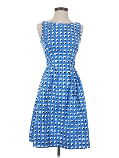 Pre-owned Kate Spade New York Cocktail Dress In Blue