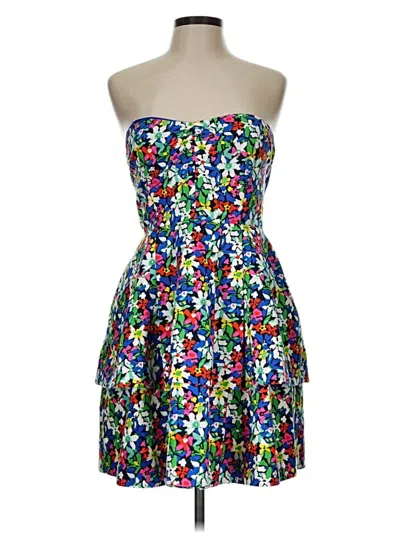 Pre-owned Kate Spade New York Cocktail Dress In Blue