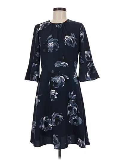Pre-owned Kate Spade New York Cocktail Dress In Blue
