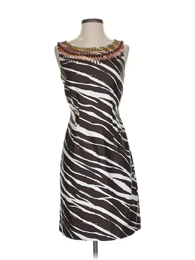 Pre-owned Kate Spade New York Cocktail Dress In Brown