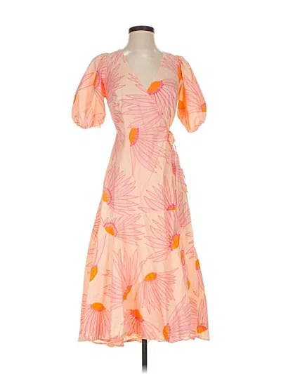 Pre-owned Kate Spade New York Cocktail Dress In Orange