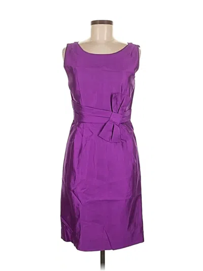 Pre-owned Kate Spade New York Cocktail Dress In Purple