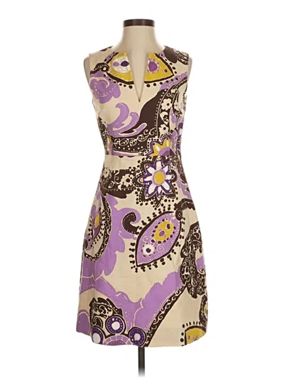 Pre-owned Kate Spade New York Cocktail Dress In Purple