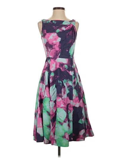 Pre-owned Kate Spade New York Cocktail Dress In Purple