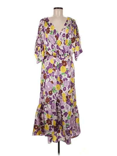 Pre-owned Kate Spade New York Cocktail Dress In Purple