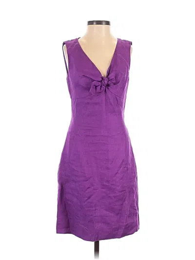 Pre-owned Kate Spade New York Cocktail Dress In Purple