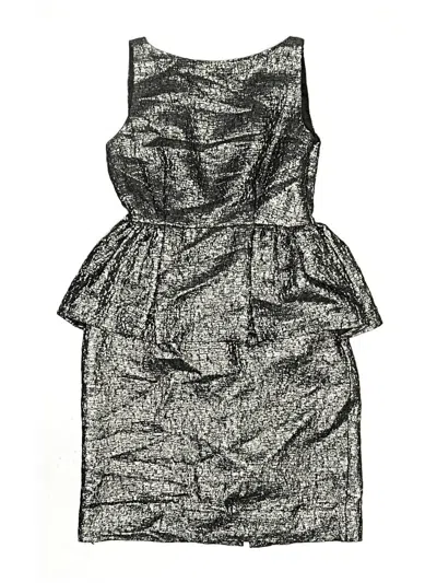 Pre-owned Kate Spade New York Cocktail Dress In Silver