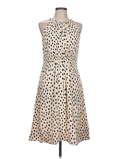 Pre-owned Kate Spade New York Cocktail Dress In Tan
