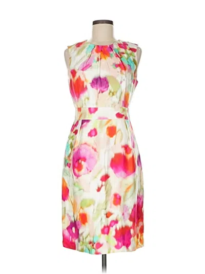 Pre-owned Kate Spade New York Cocktail Dress In White