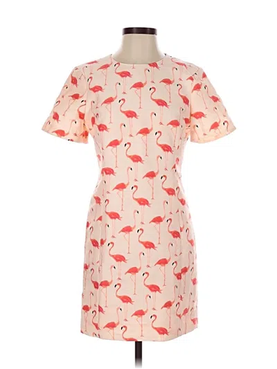 Pre-owned Kate Spade New York Cocktail Dress In White