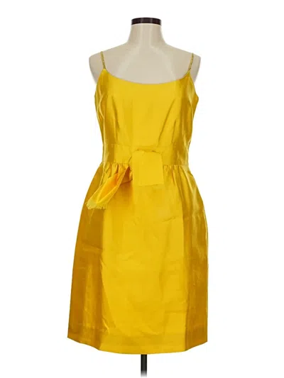 Pre-owned Kate Spade New York Cocktail Dress In Yellow
