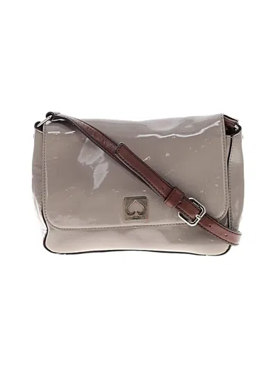 Pre-owned Kate Spade New York Crossbody Bag In Gray
