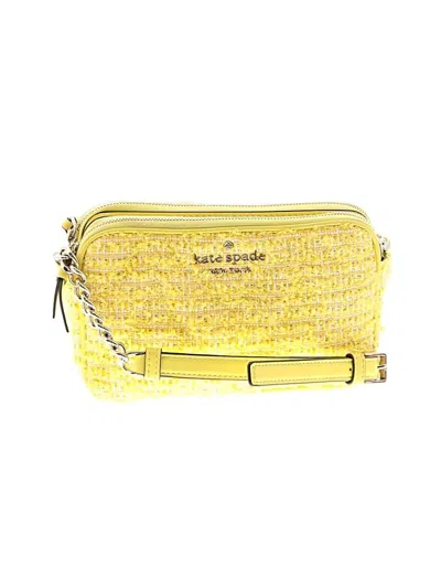 Pre-owned Kate Spade New York Crossbody Bag In Yellow