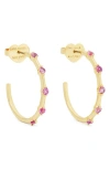 Kate Spade New York Cubic Zirconia Hoop Earrings