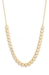 Kate Spade New York Cubic Zirconia Tennis Necklace In Gold