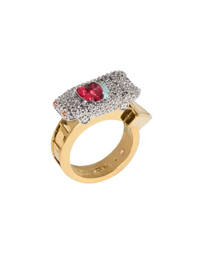 Kate Spade New York Cz New York Minute Charm Ring