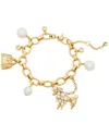 Kate Spade New York Cz Poodles & Poms Charm Bracelet