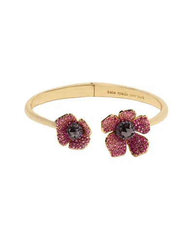 Kate Spade New York Cz Poppy Power Hinged Cuff