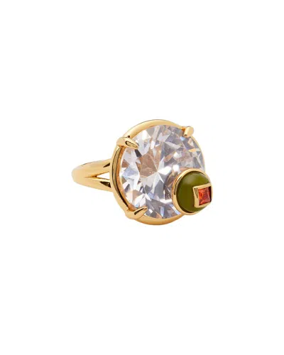 Kate Spade New York Cz Shaken Or Stirred Cocktail Ring