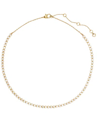 Kate Spade New York Cz Sweetheart Delicate Tennis Necklace