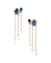 Kate Spade New York Cz Victoria Fringe Earrings