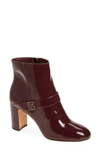 Kate Spade New York Dakota Patent Bootie In Brown
