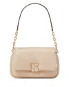 Kate Spade Dakota Puffy Smooth Leather Crossbody Bag In Feather