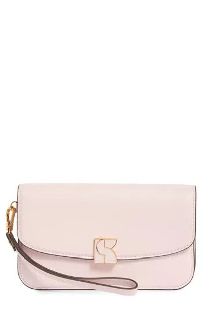 Kate Spade New York Dakota Smooth Leather Flap Wristlet